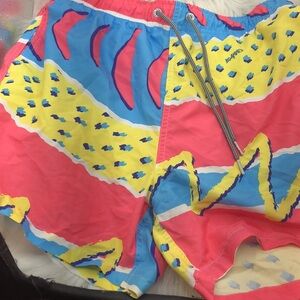 BOARDIES Fresh Prince Swim Trunks For Men Size Medium Fits True